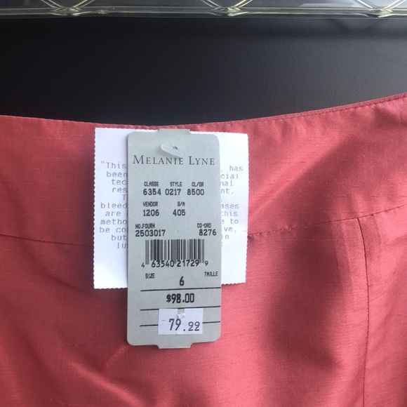 NWT Pink Silk Women’s Work Jacket Pant & Skirt Set - Picture 7 of 7